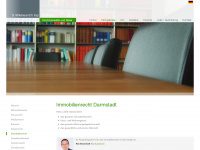 immobilienrecht-darmstadt.com Webseite Vorschau