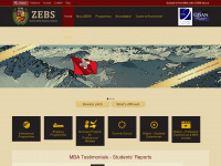zebs.ch Webseite Vorschau