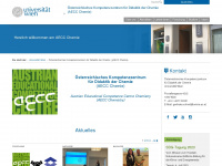 aeccc.univie.ac.at Webseite Vorschau