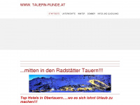 tauern-runde.at Webseite Vorschau