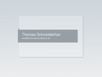 thomas-schneiderhan.de Webseite Vorschau