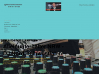 musiker-nrw.com Webseite Vorschau