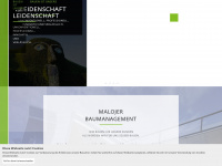 malojer.com Webseite Vorschau