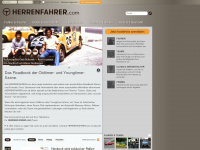 herrenfahrer.com Webseite Vorschau