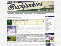 buchjunkies-blog.de Webseite Vorschau