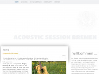acoustic-session-bremen.de Webseite Vorschau