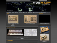 synth-project.de Webseite Vorschau