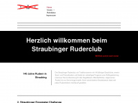 straubinger-ruderclub.de Webseite Vorschau
