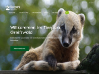 tierpark-greifswald.de Webseite Vorschau
