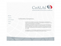 coalas.com Webseite Vorschau