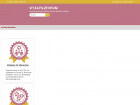 vitalpilzforum.de Webseite Vorschau