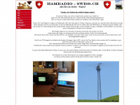hamradio-swiss.ch Webseite Vorschau