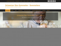 bier-sommelier.ch Webseite Vorschau