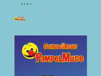 schulcircus-pampelmuse.de Webseite Vorschau