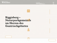 riggisberg.ch Webseite Vorschau