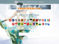 tanzindex.ch Webseite Vorschau