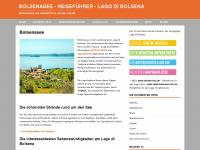 bolsenasee-info.de Webseite Vorschau