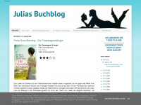 juliasbuchblog.blogspot.com Webseite Vorschau