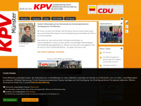 kpv-muenster.de Webseite Vorschau