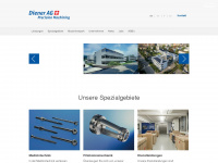 diener-ag.ch Webseite Vorschau