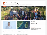 degrowth.org Webseite Vorschau