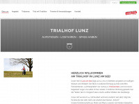 trialhof.at Webseite Vorschau