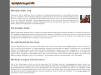 spielplatz-magazin.de Webseite Vorschau