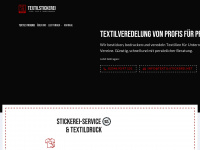 textil-stickerei.net Webseite Vorschau