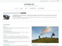 vol-libre.ch Webseite Vorschau