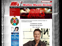 muellermusicgroup.com Webseite Vorschau