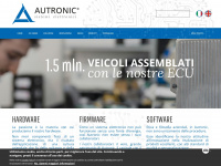 autronic.it Webseite Vorschau