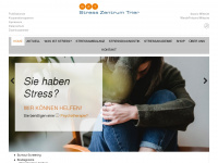 stresszentrum-trier.de Webseite Vorschau