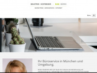 hb-das-buero.de Webseite Vorschau