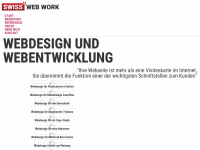 swisswebwork.ch Webseite Vorschau