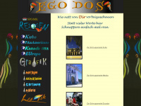 egodos.de Webseite Vorschau
