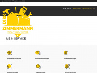zimmermann-dirk.de Webseite Vorschau