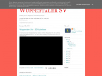 wuppertalersv.blogspot.com Webseite Vorschau