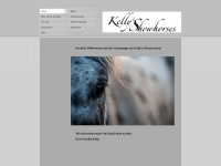 kellys-showhorses.com Webseite Vorschau