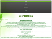 giersterbraeu.com Webseite Vorschau