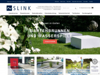 gartenbrunnen-slink.de Webseite Vorschau