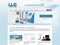 llg-media.de Webseite Vorschau