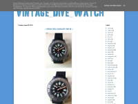 vintagedivewatch.blogspot.com Webseite Vorschau