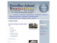 porzellan-ankauf-deutschland.de Webseite Vorschau