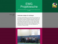 ewg-projektwoche.tumblr.com Webseite Vorschau