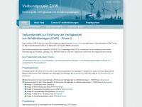 wind-evw.de Webseite Vorschau