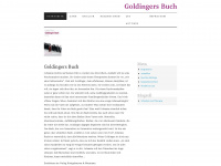 goldingersbuch.wordpress.com Webseite Vorschau