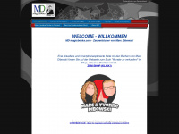 md-magicbooks.com Webseite Vorschau