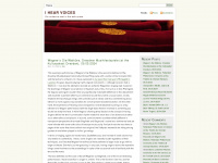 ihearvoices.wordpress.com Webseite Vorschau
