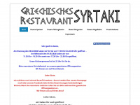 restaurant-syrtaki.com Webseite Vorschau
