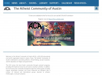 atheist-community.org Webseite Vorschau